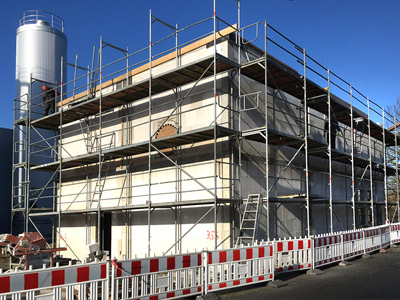 Neubau Dampfkesselhaus 2019